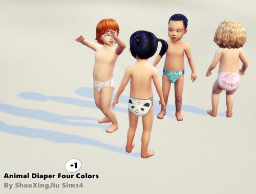 Animal Diaper - Five Colors