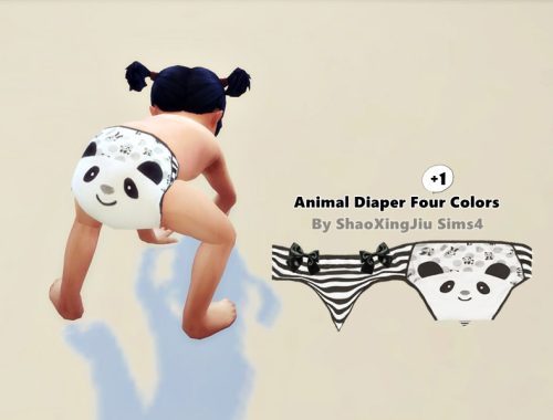 Animal Diaper - Five Colors