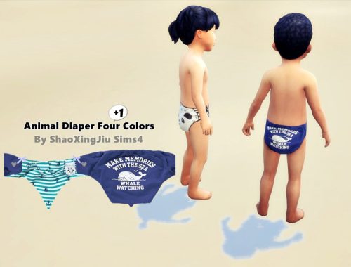 Animal Diaper - Five Colors