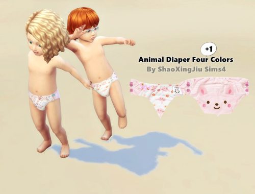 Animal Diaper - Five Colors