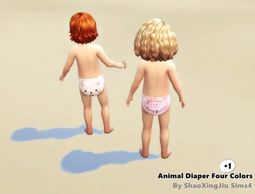 Animal Diaper - Five Colors