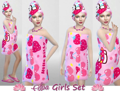 Girls Day at the SPA set