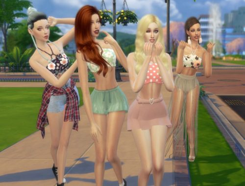 Summer Top Recolors - Mesh needed