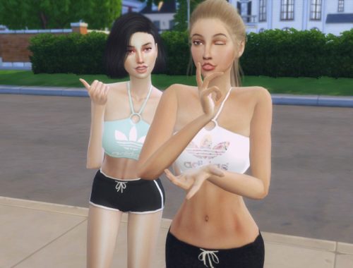Summer Top Recolors - Mesh needed