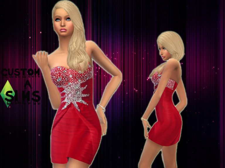 Red Dress - The Sims 4 Catalog