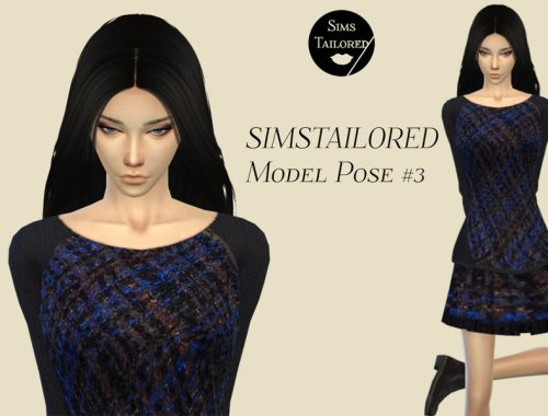 [SIMSTAILORED] Model Pose #3