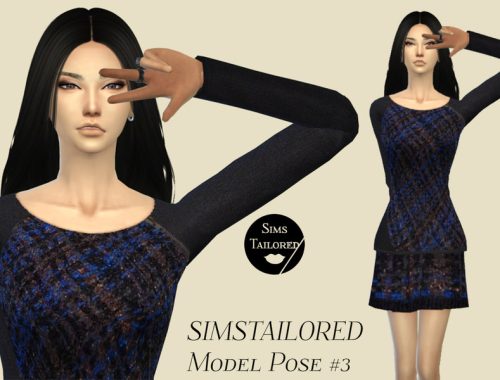 [SIMSTAILORED] Model Pose #3