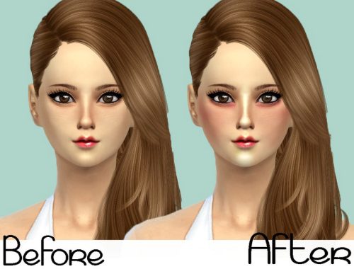 Rose Blush with Highlights