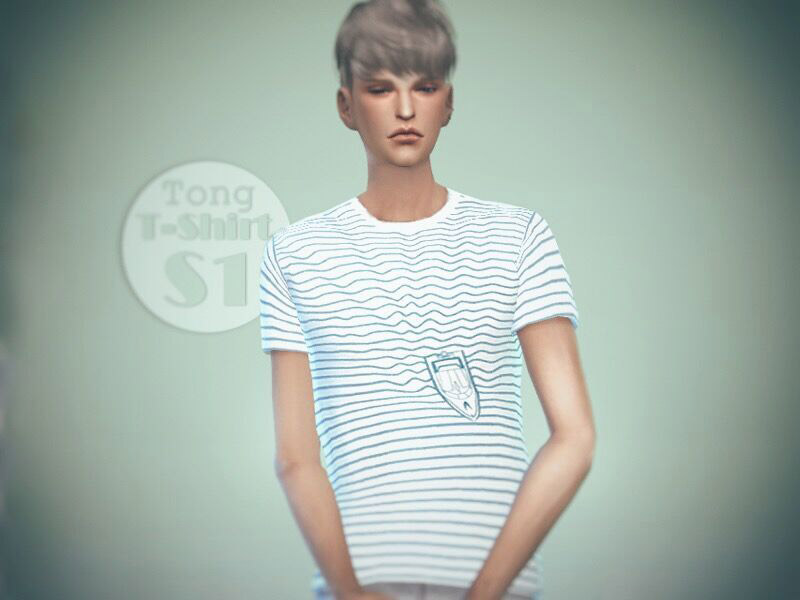 Tong_T-Shirt-S1 - The Sims 4 Catalog