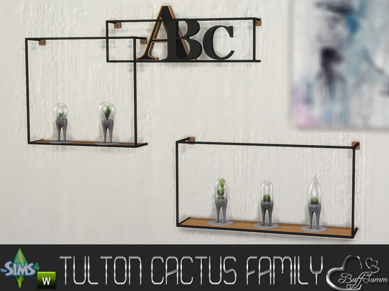Tulton Cactus Family - The Sims 4 Catalog