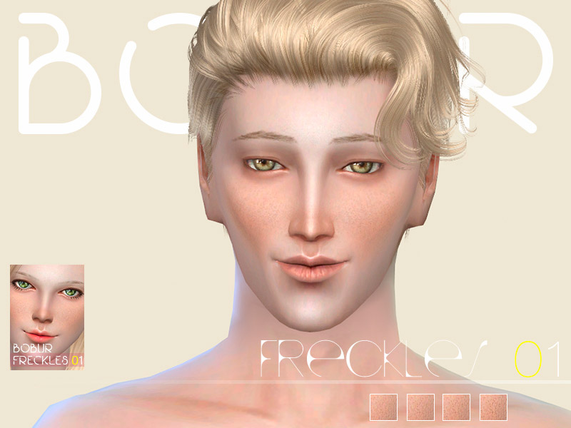 Bobur freckles 01 - The Sims 4 Catalog
