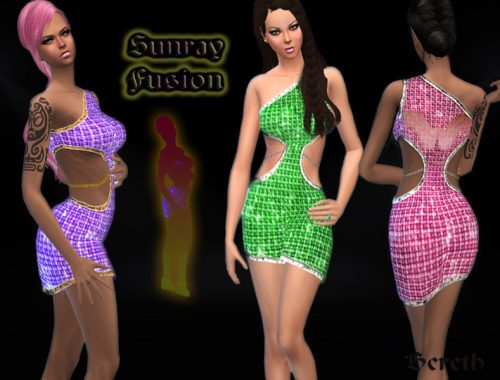 Sunray Fusion/Party Dress