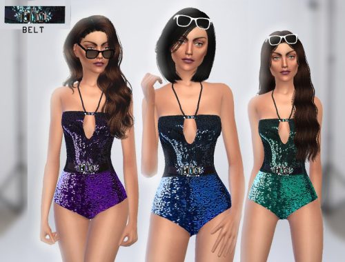 Sequined Bodysuit