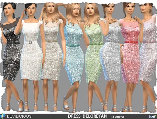 2 Croshed Dresses (8-9 Colors)