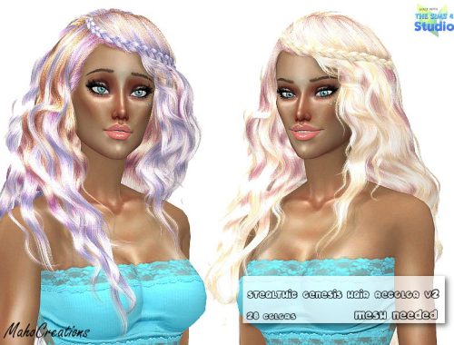 Stealthic Genesis Hair Recolor v2 - mesh needed