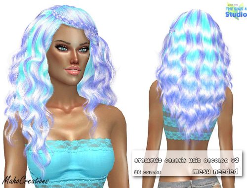 Stealthic Genesis Hair Recolor v2 - mesh needed