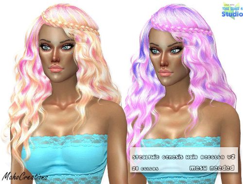 Stealthic Genesis Hair Recolor v2 - mesh needed