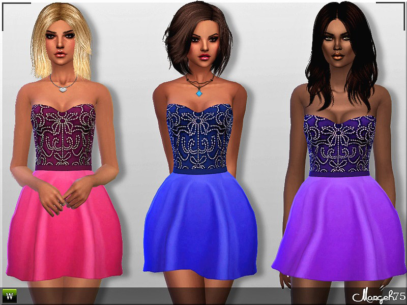 S4 Paloma Dress - The Sims 4 Catalog