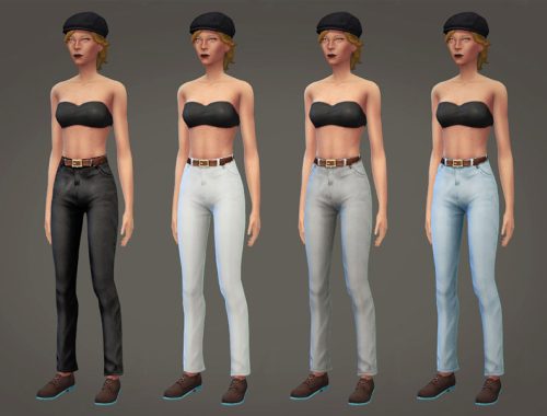 High Waisted Jeans