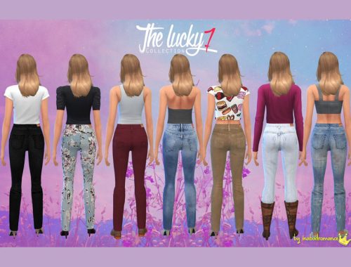 The Lucky 7 - Highwaisted Jean Collection.