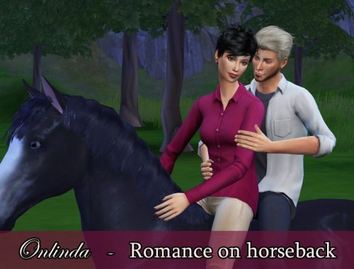 Romance on horseback - Pose Pack