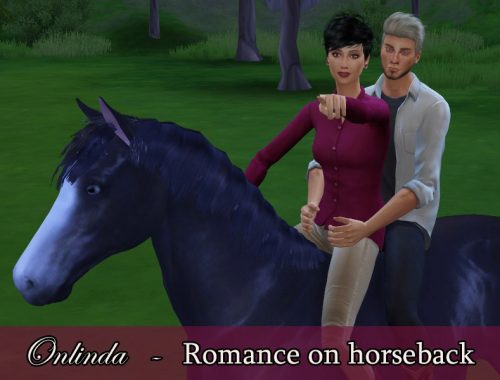 Romance on horseback - Pose Pack