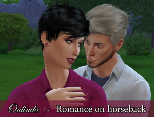 Romance on horseback - Pose Pack
