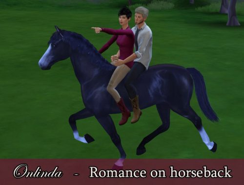 Romance on horseback - Pose Pack