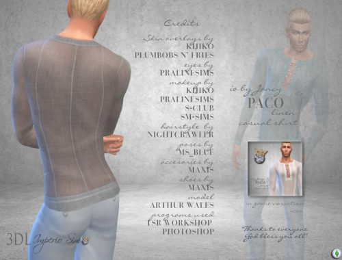 3DL Imperio Sim- iO by Jancy -Paco Sweater