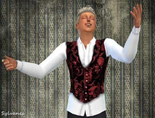 Lazy Lord victorian vest_T.D.