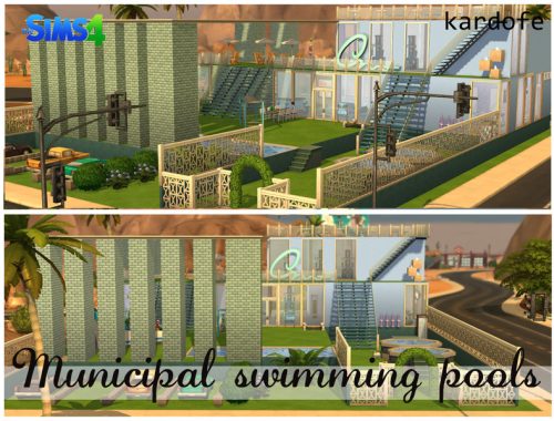 Municipal swimming pools