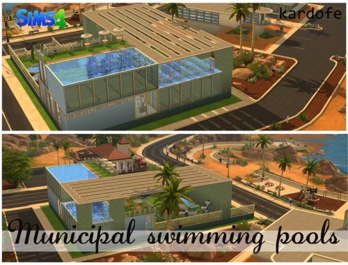 Municipal swimming pools