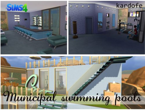 Municipal swimming pools