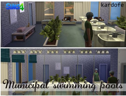 Municipal swimming pools