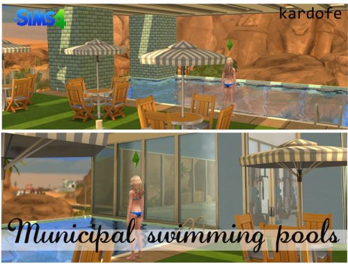 Municipal swimming pools