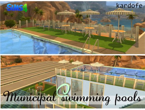 Municipal swimming pools