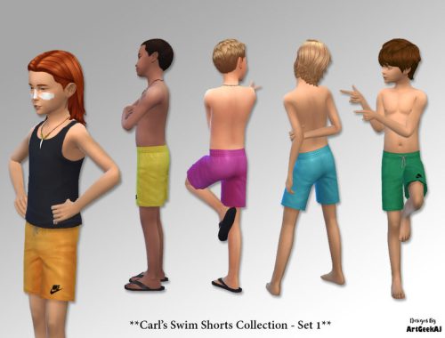 Carls Swim Shorts Set 1 - Nike