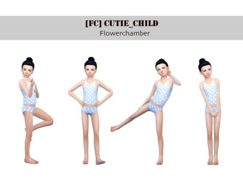 [FC]Cutie_Child Pose Set_CAS