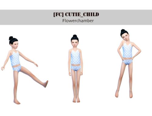 [FC]Cutie_Child Pose Set_CAS