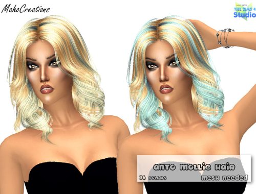 Anto Mollie Hair Recolor - mesh needed