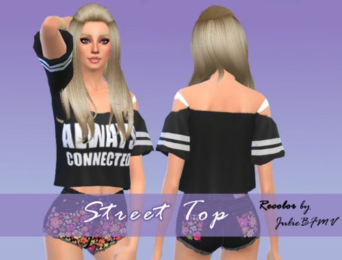 Street Top (Recolor) - mesh needed