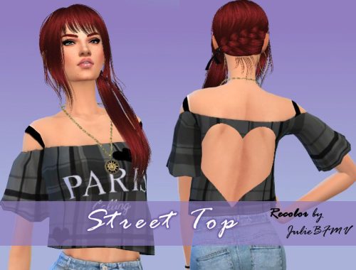 Street Top (Recolor) - mesh needed