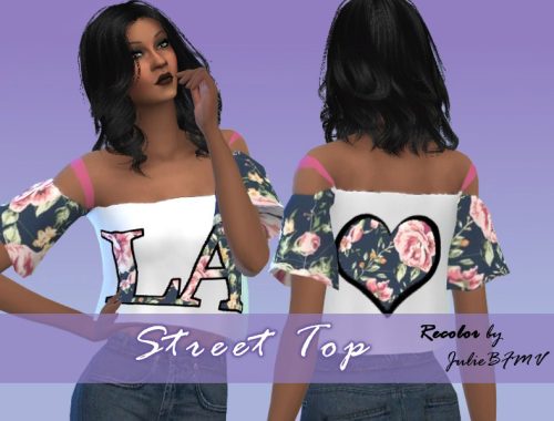 Street Top (Recolor) - mesh needed
