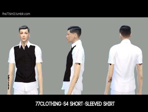 77Clothing-S4 Short-sleeved shirt