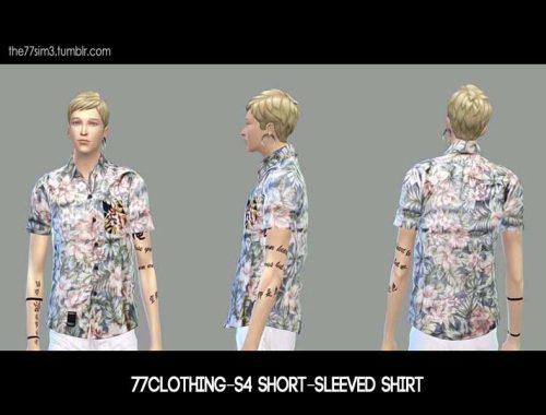 77Clothing-S4 Short-sleeved shirt