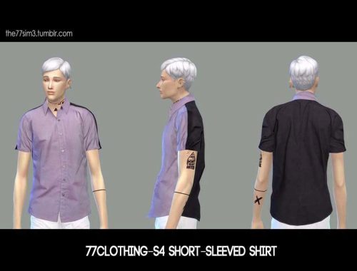 77Clothing-S4 Short-sleeved shirt