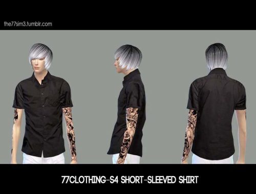 77Clothing-S4 Short-sleeved shirt