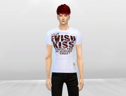 In Blue Mens Graphic Tees