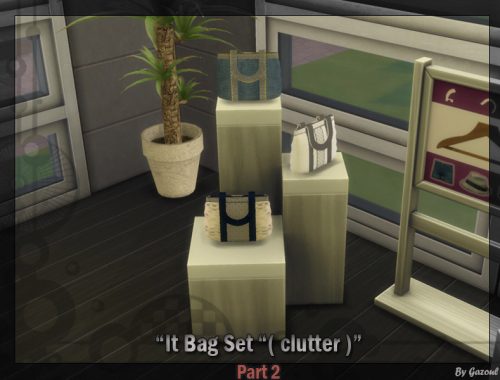 It bag Set - ( Clutter ) - Salable
