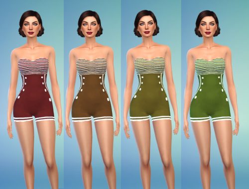 Rockabilly Swimsuit Part1